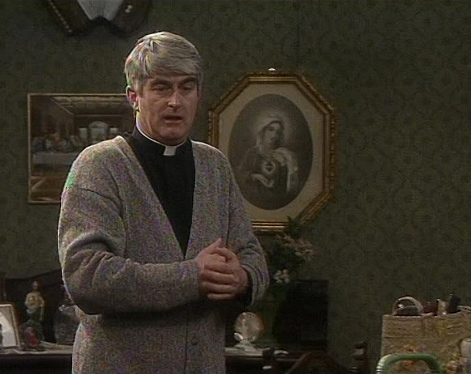 IT'S NOT DRINK, FATHER. IT'S JUST FIZZY WATER. 