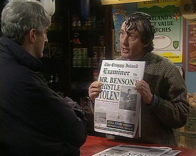 - WOULD BREAK DOWN ON CRAGGY ISLAND? - (MARY) GOD HELP US ALL, FATHER! 