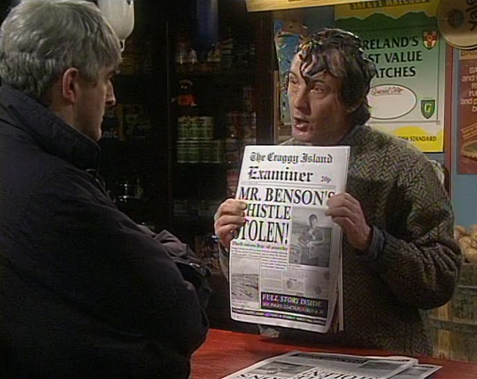 - WOULD BREAK DOWN ON CRAGGY ISLAND? - (MARY) GOD HELP US ALL, FATHER! 