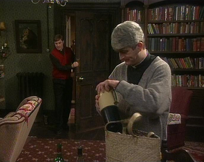 AH, THERE YOU ARE. YOU WOULDN'T BELIEVE THE DAY I'VE HAD. 