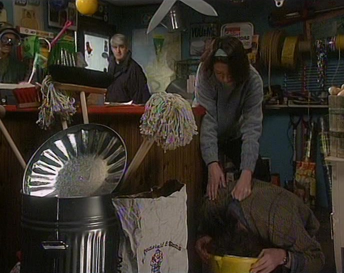 - HELLO, MARY. - HELLO, FATHER. 