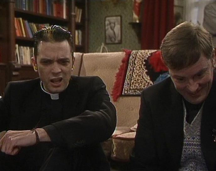 - ER...YES. - TELL HIM TO FECK OFF, THEN. 