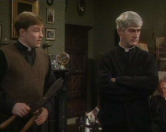 OH, RIGHT. THAT'D BE TED.  