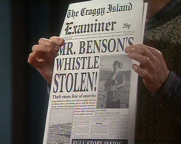 THE WHOLE ISLAND'S TALKING ABOUT IT. WHO WOULD'VE THOUGHT LAW AND ORDER 