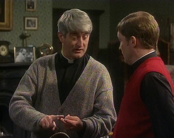 HE DOESN'T KNOW WHETHER TO STAY WITH THE WIFE, SISTER OR THE BABY-SITTER! 