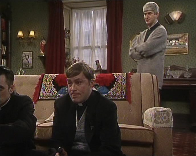 DOUGAL, AREN'T YOU GOING TO INTRODUCE ME TO YOUR FRIEND? 