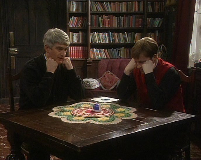 FATHER JACK'S RIGHT. IT'S A TERRIBLE SONG. WHAT WERE WE THINKING? 