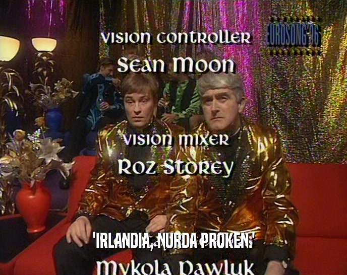 'IRLANDIA, NURDA PROKEN.'  