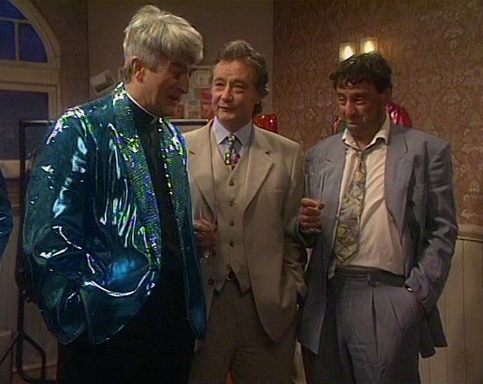 I SUPPOSE SO. BUT I DIDN'T THINK THE AUDIENCE WERE GOING FOR IT. 