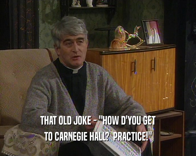 THAT OLD JOKE - 
