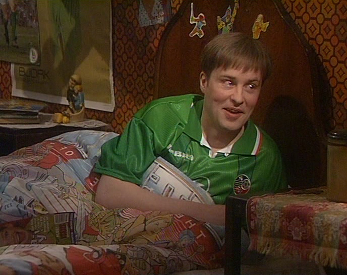 - A BIT OF A SQUARE. - THEN WE CAME ALONG. 