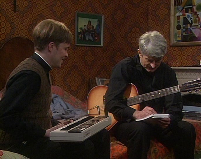 AND, ER...FATHER...DOUGAL...MCGUIRE.  