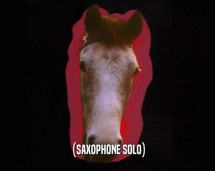 (SAXOPHONE SOLO)  
