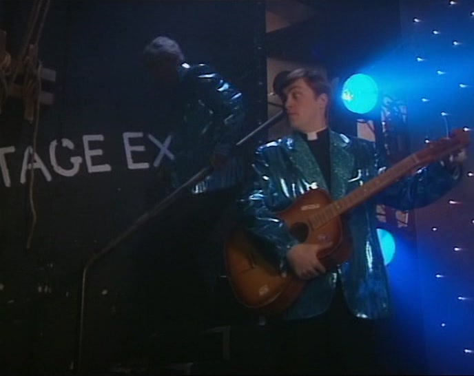 - DOUGAL, WE CAN'T DO THE SONG!
 - WHAT'S UP, TED?
 