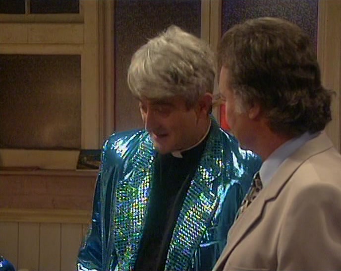 BIT OF A NOVELTY, I SUPPOSE, WHAT WITH US BEING PRIESTS. 