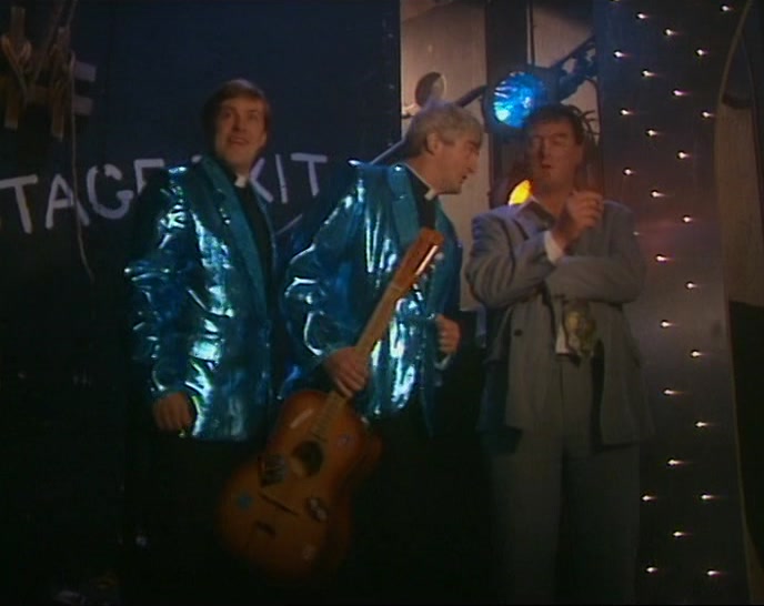 - GOOD LUCK TONIGHT, FRED. - (INCOMPREHENSIBLE MUMBLING) 