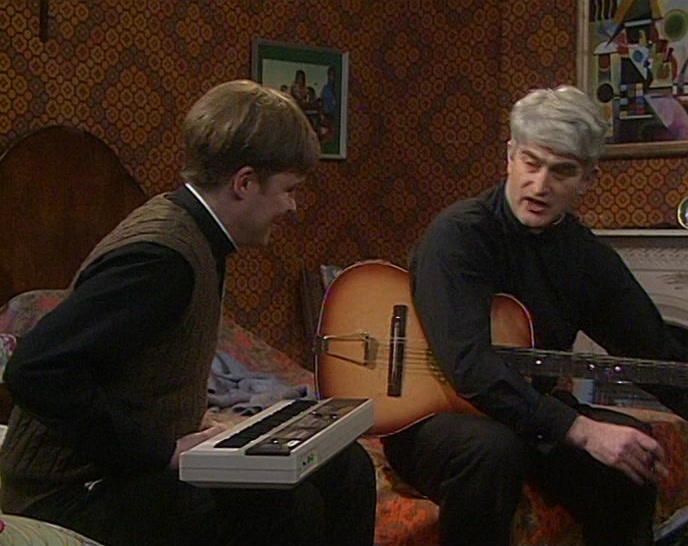 GOOD. GOOD. I'LL WRITE IT DOWN. I THINK IT WAS AN A MINOR. 