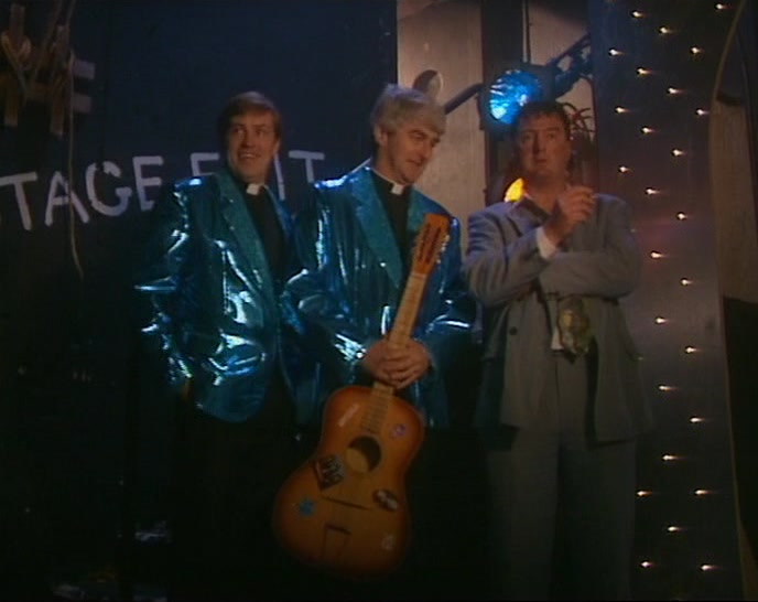 - GOOD LUCK TONIGHT, FRED. - (INCOMPREHENSIBLE MUMBLING) 