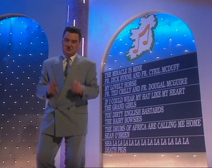AND WELCOME TO SONG FOR IRELAND.  