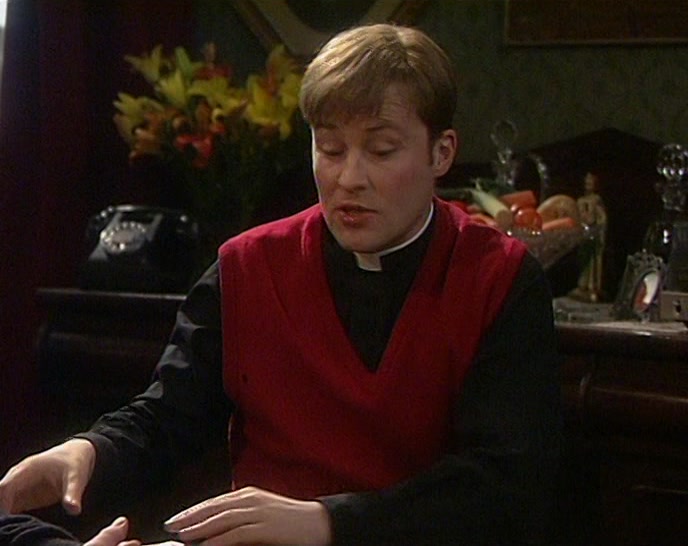 I'LL PUT ON MY FAVOURITE EUROSONG, MAYBE THAT'LL CHEER US UP. 