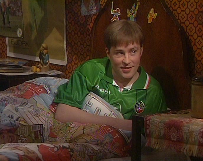 - A BIT OF A SQUARE. - THEN WE CAME ALONG. 