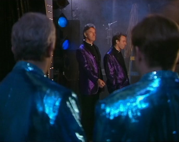 HUH! LOOK AT DICK BYRNE OVER THERE, SHOWING OFF! 