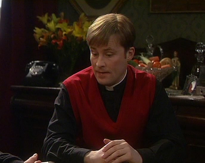 I'LL PUT ON MY FAVOURITE EUROSONG, MAYBE THAT'LL CHEER US UP. 