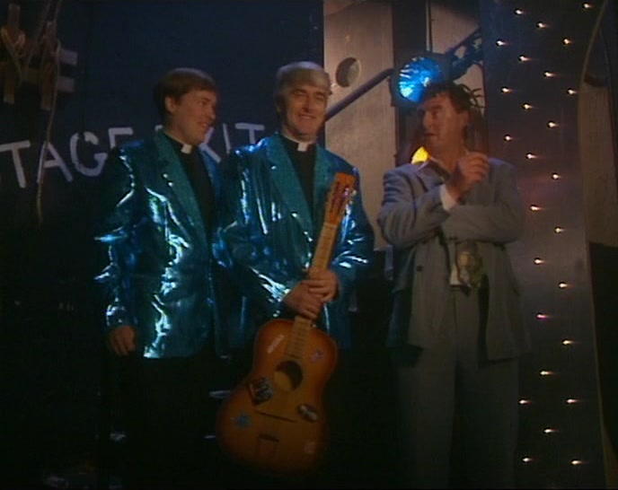 - GOOD LUCK TONIGHT, FRED. - (INCOMPREHENSIBLE MUMBLING) 