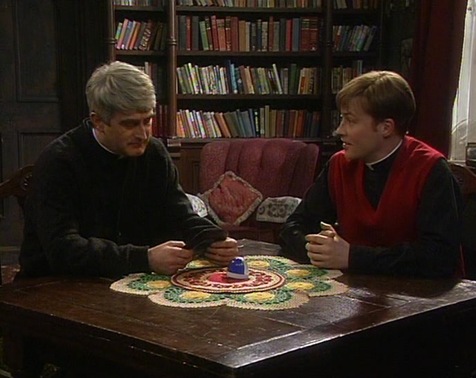 - ER, DOUGAL... - YEAH? 