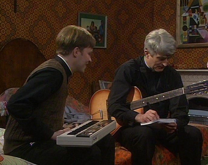 AND, ER...FATHER...DOUGAL...MCGUIRE.  