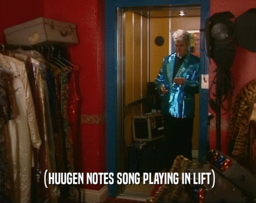 (HUUGEN NOTES SONG PLAYING IN LIFT)  