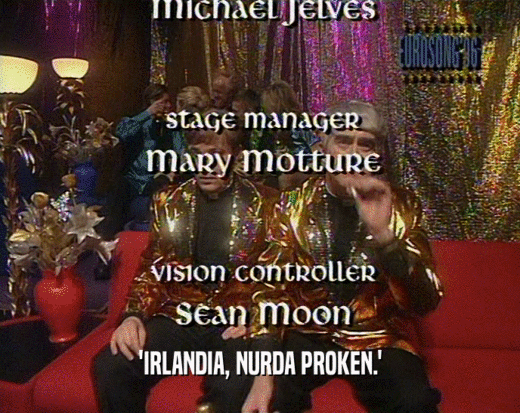'IRLANDIA, NURDA PROKEN.'  
