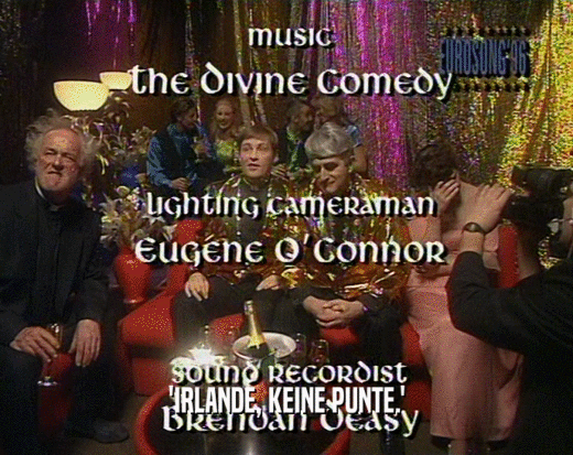 'IRLANDE, KEINE PUNTE.'  