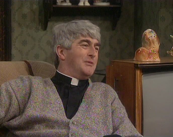 WELL, YOU KNOW, IT BRIGHTENS UP THE ROOM. 