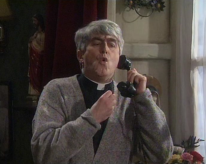 (FRENCH ACCENT) WHO IS THIS? THERE IS NO CRILLY 'ERE. 