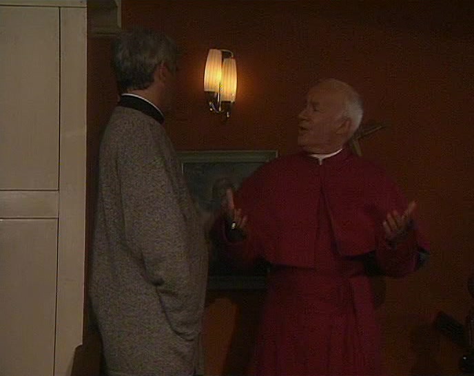 - WHAT IS HE ON ABOUT NOW? - GOD KNOWS. 