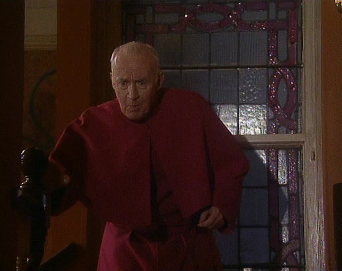 (TED) I JUST FELL DOWN THE STAIRS THERE. 