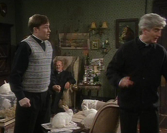 HE'S ALWAYS GOING ON ABOUT HOW HE'D LOVE TO HAVE A FEW RABBITS! 