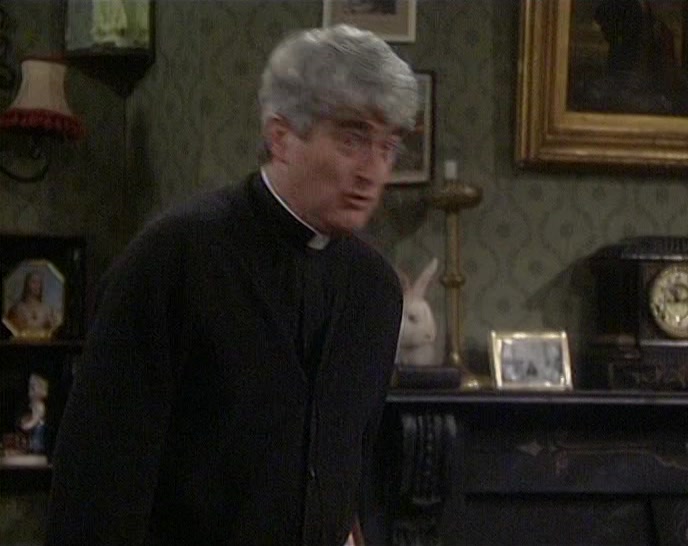 - WHAT'S WRONG, TED? - RABBITS! 