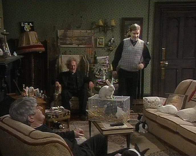 - MORNING, TED. - MORNING, DOUGAL. 