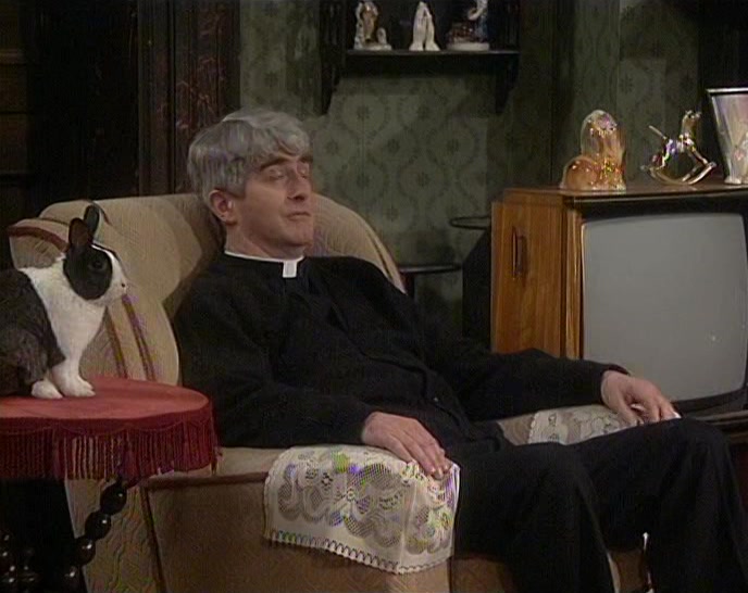 - FAIR ENOUGH. - I HOPE HE'S IN A GOOD MOOD. 