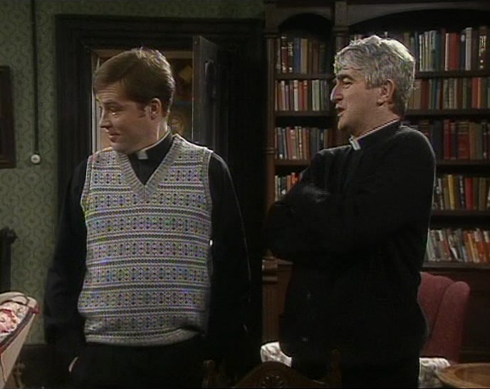 I ALWAYS THOUGHT FATHER JACK GAVE OFF A FURRY SMELL. 