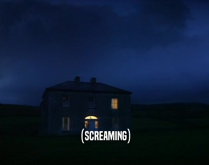 (SCREAMING)  