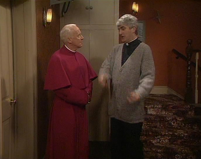 I JUST WANTED TO SAY, THE WHOLE BISHOP THING, FAIR PLAY TO YA! 