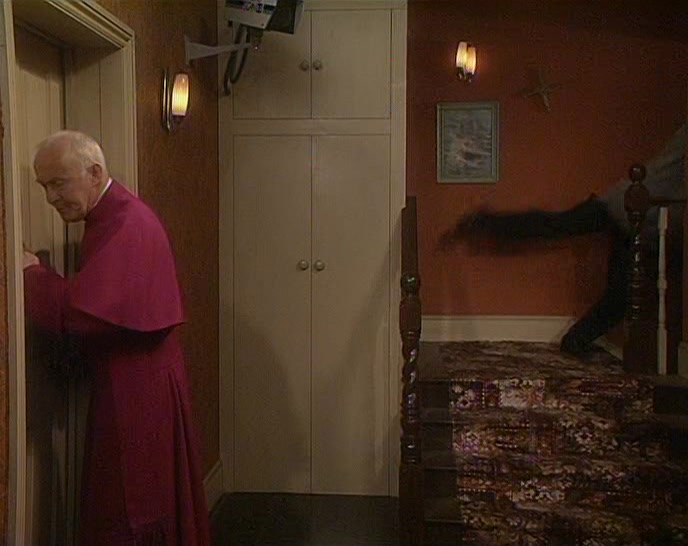 OH, I'M FALLING DOWN THE STAIRS!  