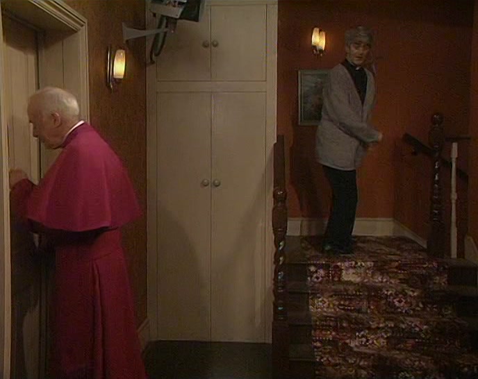 OH, I'M FALLING DOWN THE STAIRS!  