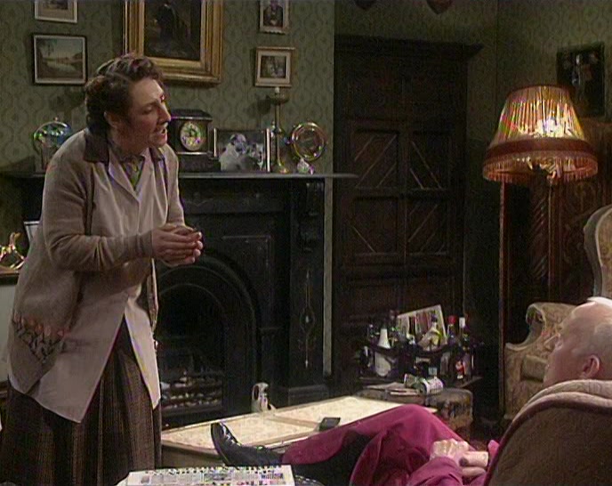 I THOUGHT I SHOULD TELL YOU, YOUR CAR IS PARKED OUTSIDE. 