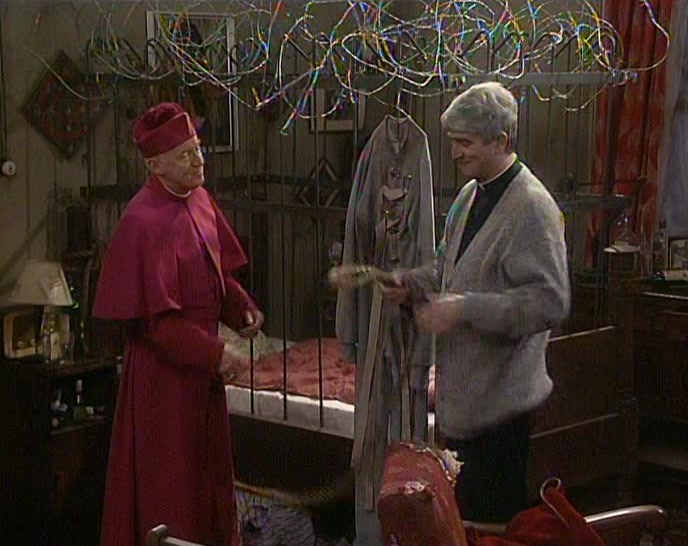 AH, YES. THE ROPE. (CHUCKLES)  