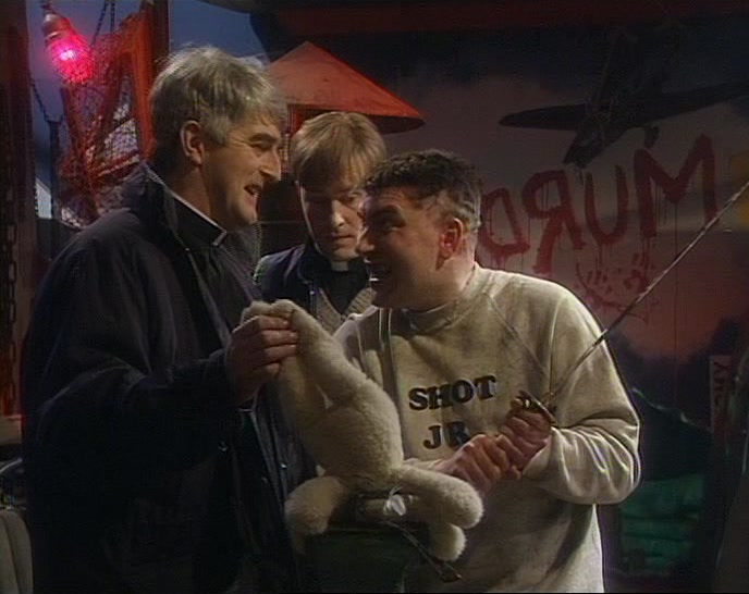 - DOUGAL, WE'D BETTER BE OFF. - WHAT'S THE PROBLEM, TED? 