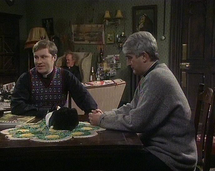 - DOUGAL, THIS IS NOT GOING TO WORK.
 - (PHONE)
 